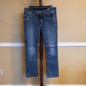 Silver Jeans 32/31 Women's Elyse Slim Boot Denim